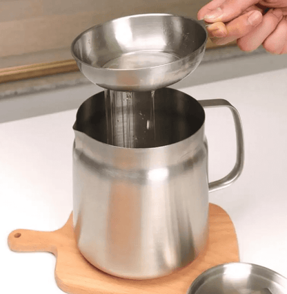 Kitchen Oil Container 304 Stainless Steel Oil