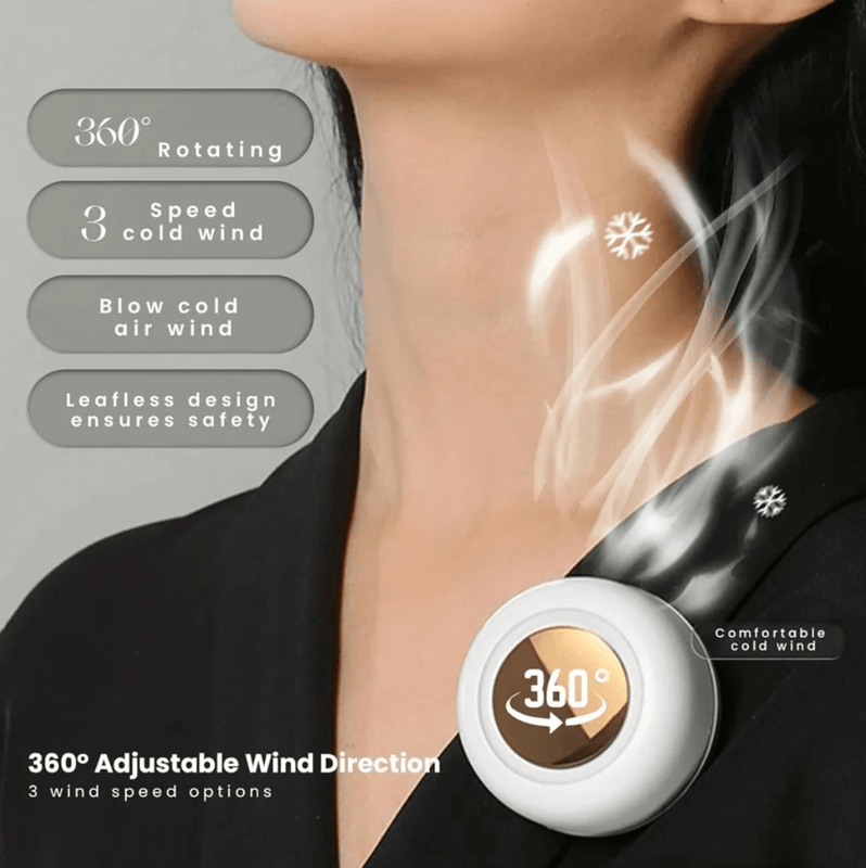 Portable Silent Mini Bladeless Fan