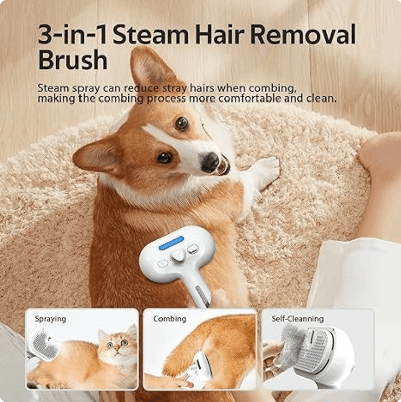 Advance Steam Brush for Pets