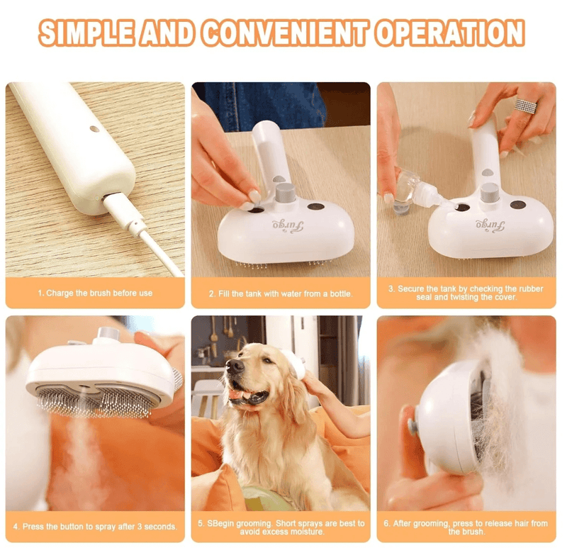 Advance Steam Brush for Pets