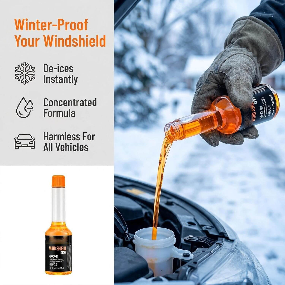 Concentrated Windshield Washer Fluid
