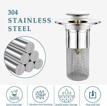 Stainless Steel Basin Drain Filter